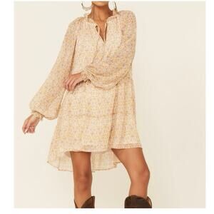 SHOW ME YOUR MUMU PAISLEY BIRDIE MINI DRESS SIZE LARGE